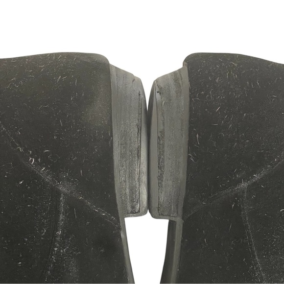 💥SALE💥GIANNI BINI BLACK SUEDE BOHEMIAN FLAT HEEL BOOTS SZ 8.5M - Picture 12 of 12